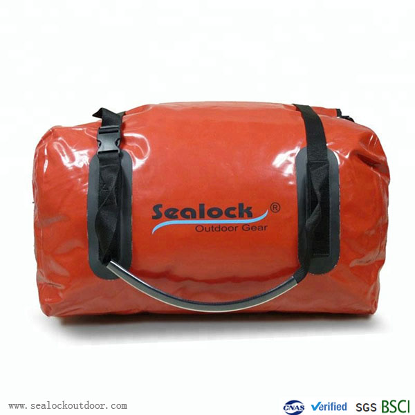 80 liitrit Veekindel Duffel Kott Koos Punane Pvc